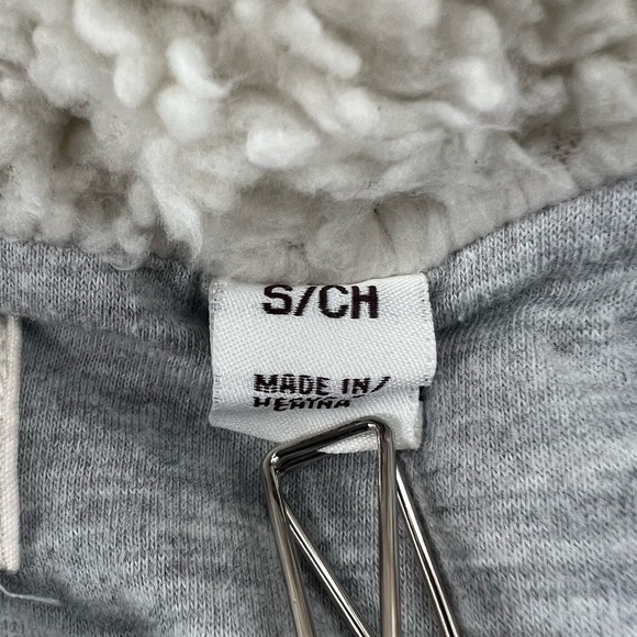 Weatherproof Vintage White 3/4 Zip Stripe Pullover Sweatshirt Size Small Women’s - Picture 4 of 6